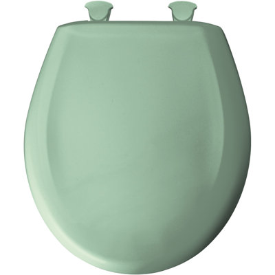 Siège de toilette rond en plastique