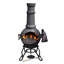 Toledo Column Cast Iron Smokeless Chimnea-32817751-32817753