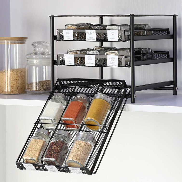 Rebrilliant Spice Jar & Rack Set & Reviews