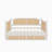 Traditional Style Rattan Daybed with 2 Drawers-399893490-384277243