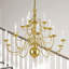 Lustre à niveaux 22 lumières Benedetto-443755529