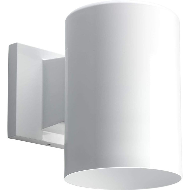 Modern Outdoor Wall Lantern Light With Halogen PAR30 Bulb, Cylinder Design For Enhanced Illumination
