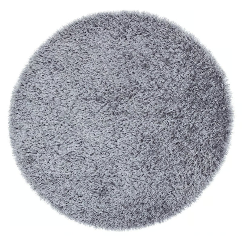Tapis rond en coton Tulisia, Rond 6 pi 7 po