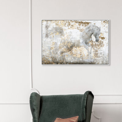 «Animals Courir», reproduction d'art graphique