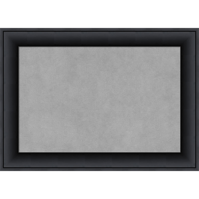 Tableau d'organisation magnétique noir Nero, H 15 po x l 21 po