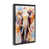 Jet Black Floater Frame selected
