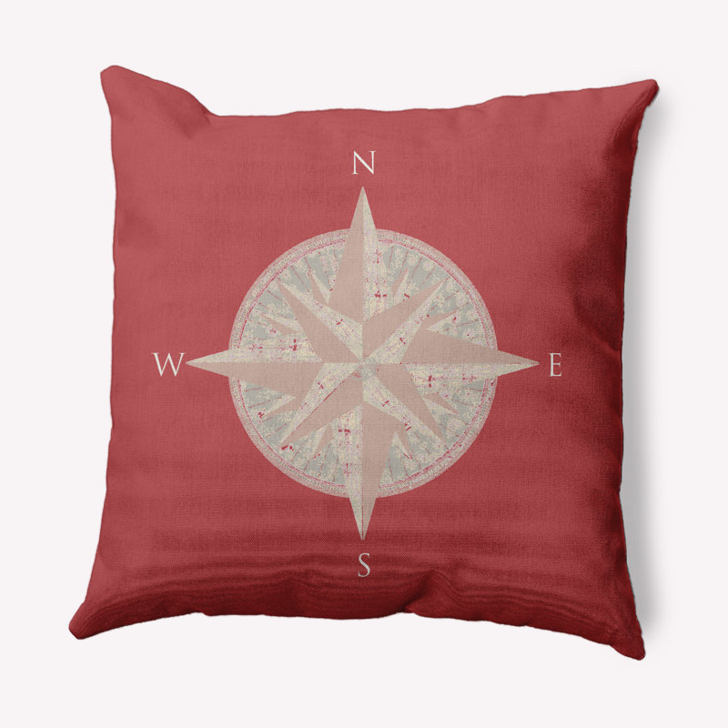 Housse et insert de boussole Compass, 18 po x 18 po, Rouge Ligonberry