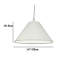 22cm H Cotton Empire Lamp Shade ( Screw On )-1450694739