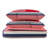LHC Americana Reversible Quilt Set- Microfiber Bedspread with Pillow Shams-876046785