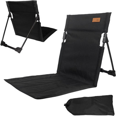 Chaise de camping pliante ultra-légère avec dossier Chaise de détente pour l'extérieur avec sac de transport pour le camping