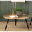 Round Mango Wood Coffee Table