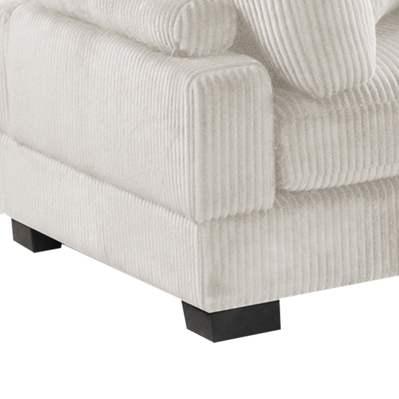 Minsky Modular Corner Wedge Cream, Cream