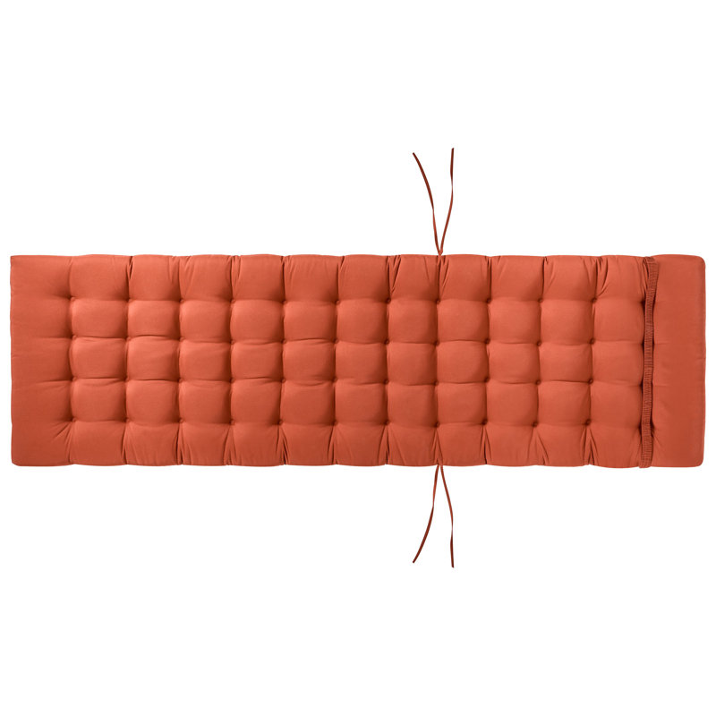Sun Lounger Pad Cushion CESANA PREMIUM, Red