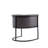 18.9'' H Faux Leather Upholstered Metal Armchair-67965633