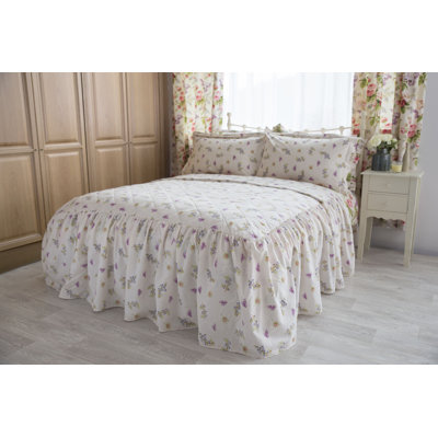 Delphine Floral Bedspread
