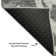 Premium Machine Washable Prisco Charcoal Rug