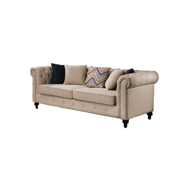 Hajar Upholstered 84'' Sofa