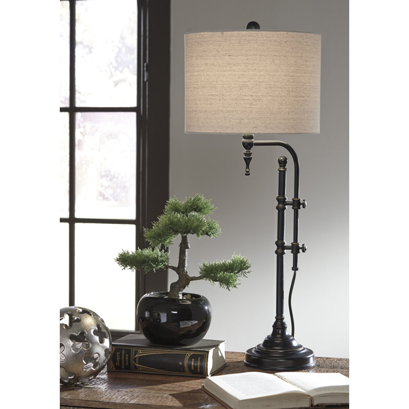 Lampe de table arquée 34 po Sneller