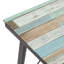 Lalani Glass Top Metal Base Writing Desk
