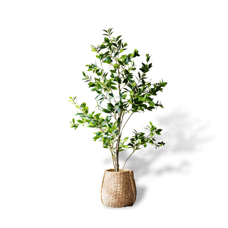 Pot de fleurs vert artificiel Bay Tree