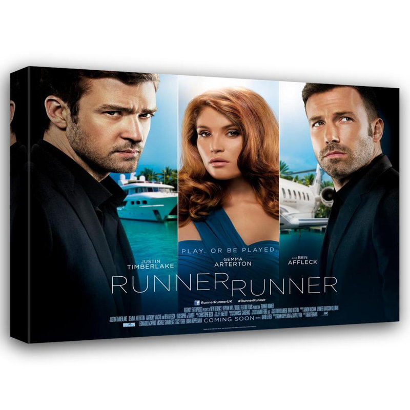Runner Runner, 28" H x 37" W