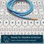Tapis intérieur / extérieur bleu clair Marshanna-97429706