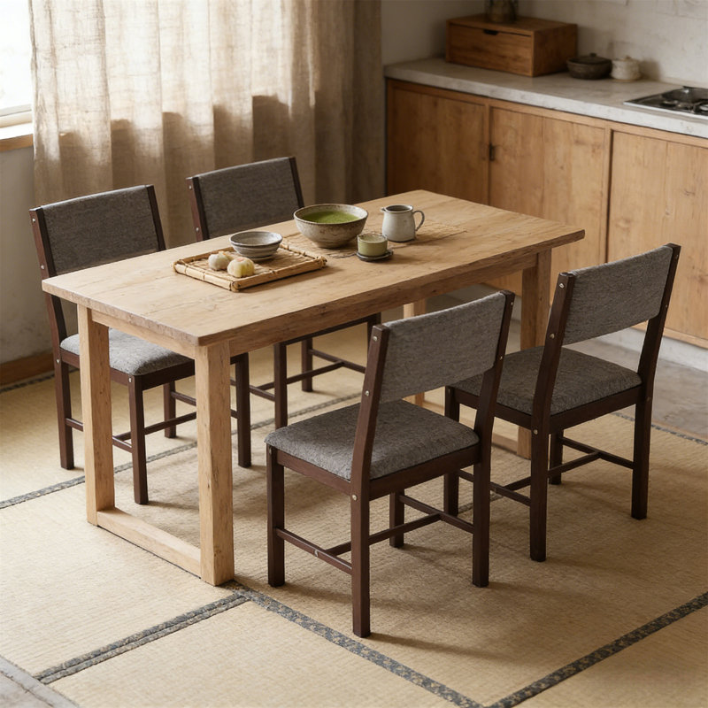 Comfortable Dining Room Chairs(Only Dining Chairs), Gray, Walnut