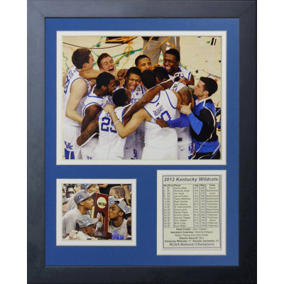 2012 wildcats de kentucky-célébration, souvenirs encadrée