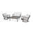 Vineyard 4-Piece Deep Seating Rocking Chair Set-126619419-126619422