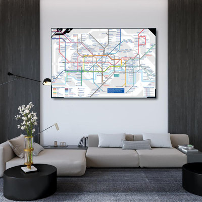 Carte du métro de Londres