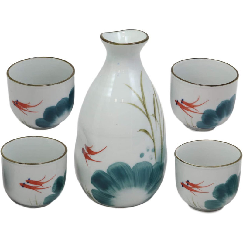 Ensemble de verres assortis 5 pièces