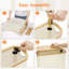 Oxford Cloth Freestanding Bathroom Storage Furniture Set