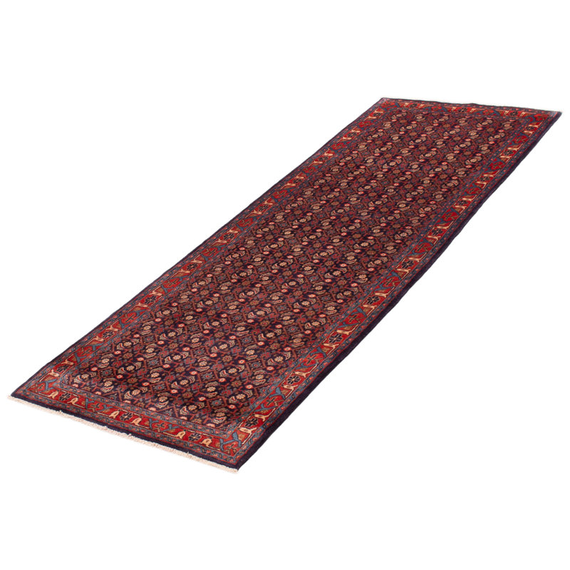 Tapis bleu marine Andelz 3 pi 6 po x 10 pi 2 po