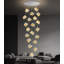 Luminaires suspendus modernes en cristal 20 lumières à intensité variable-468709197-468709193-468709203