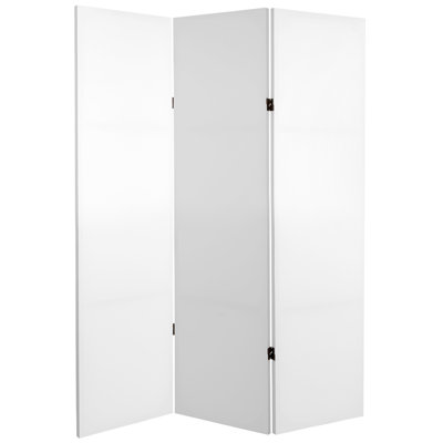 Campball 5 ft Tall Blank Canvas Room Divider by Wade Logan