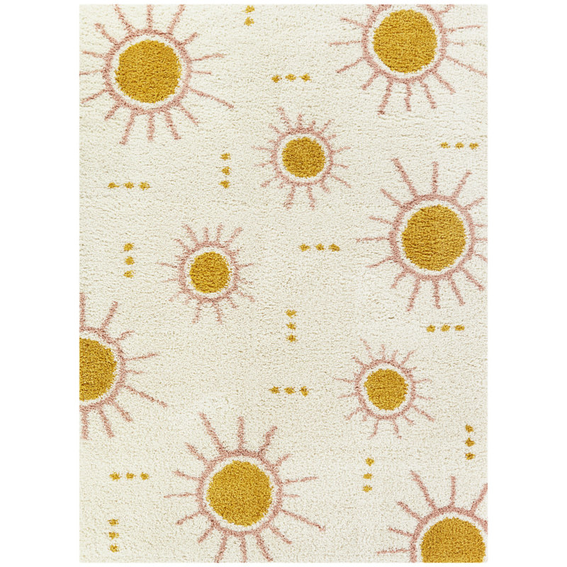 Tapis crème Nyle, Tapis de couloir 2 pi 2 po x 7 pi