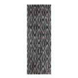 Abstract Area Rug in Navy