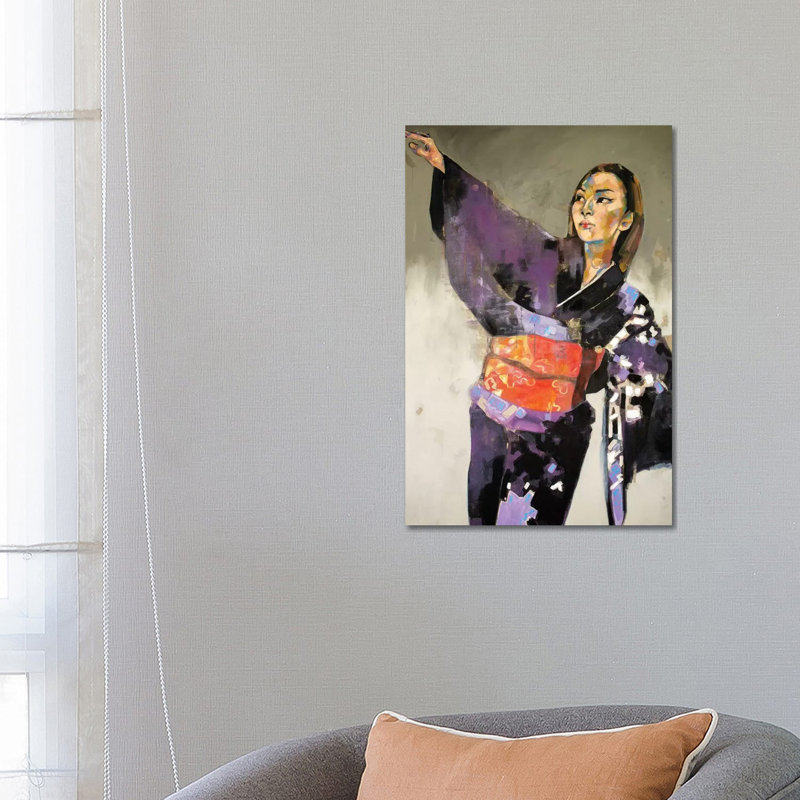 Figure With Raised Arm 1-16-20 by Thomas Donaldson - Wrapped Canvas Gallery-Wrapped Canvas Giclée, 66.04cm H x 45.72cm W