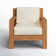 Bogota Teak 2 - Person Patio Conversation Sets with Sunbrella® Cushions