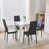Black Leather Line Chairs#4 is out of stock
