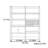 Italian Style Vintage Bookcase-112592561