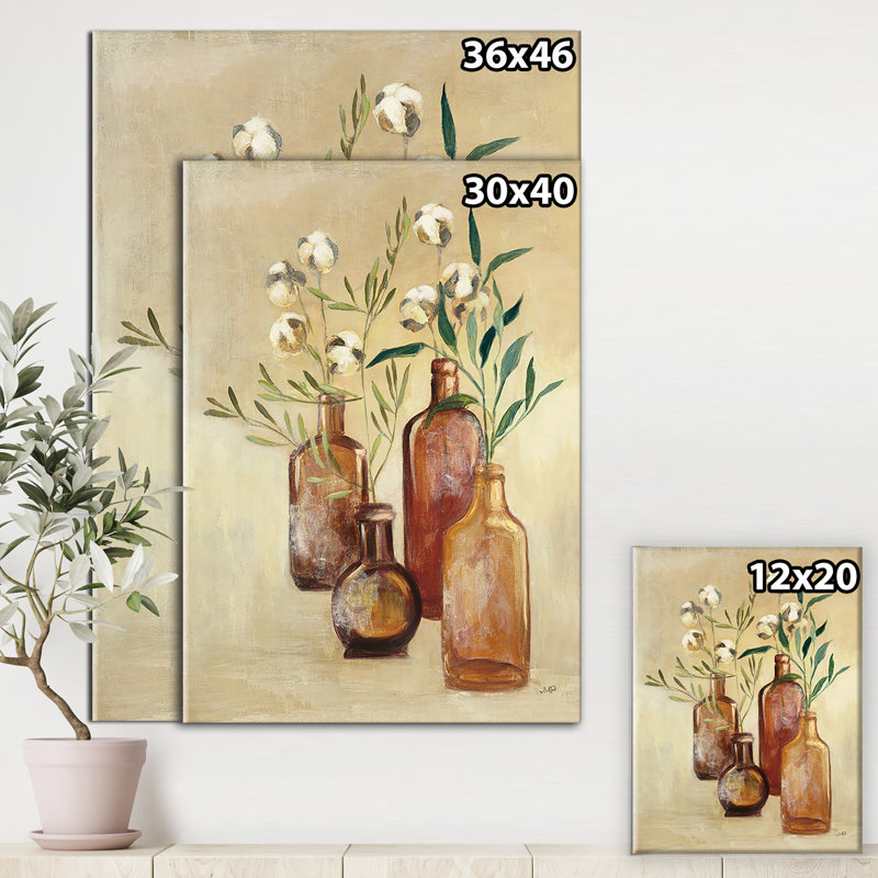 Impression sur toile tendue, H 20 po x l 12 po x P 1po