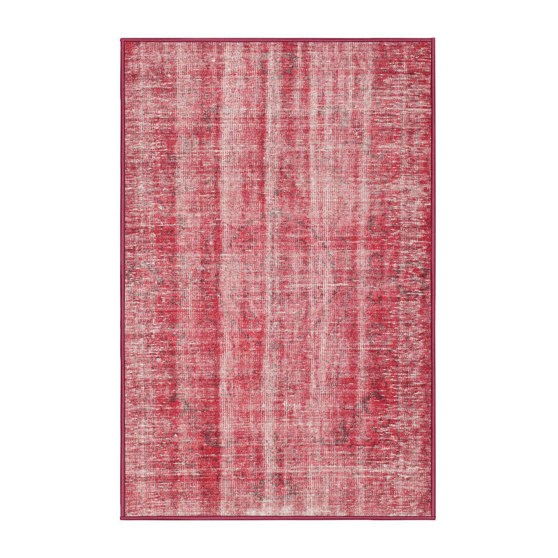 Tapis contemporain rose, Rectangle 6 pi x 9 pi