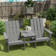 Danese All-Weather HDPE Adirondack Loveseat Chair with Table