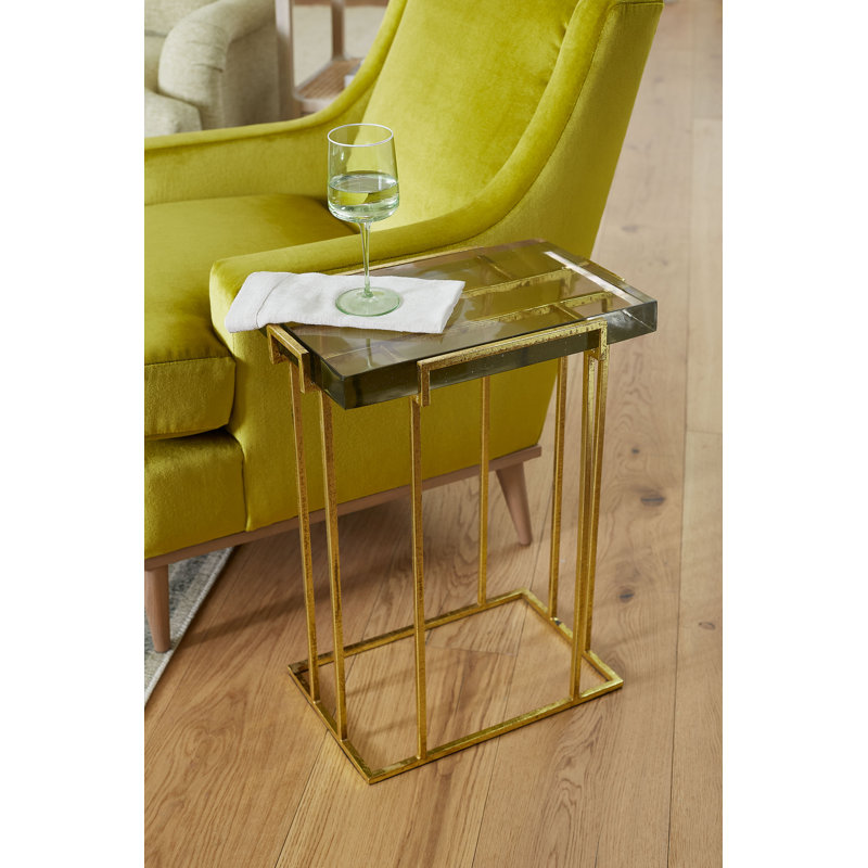 Prism Glass End Table