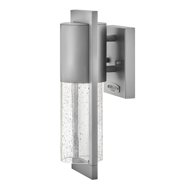 Hinkley Shelter LED Mini Wall Mount, Hematite