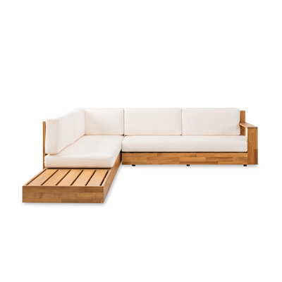 Witt 5-Person Acacia Patio Seating Group