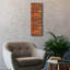 «Spice Stripes Panel 2» par Cheryl Warrick, art mural