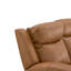 Canapé inclinable électrique en cuir véritable 87,01 po Mejas-124000590