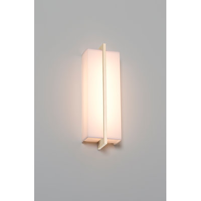 Via LED Dimmable Flush Mount Sconce